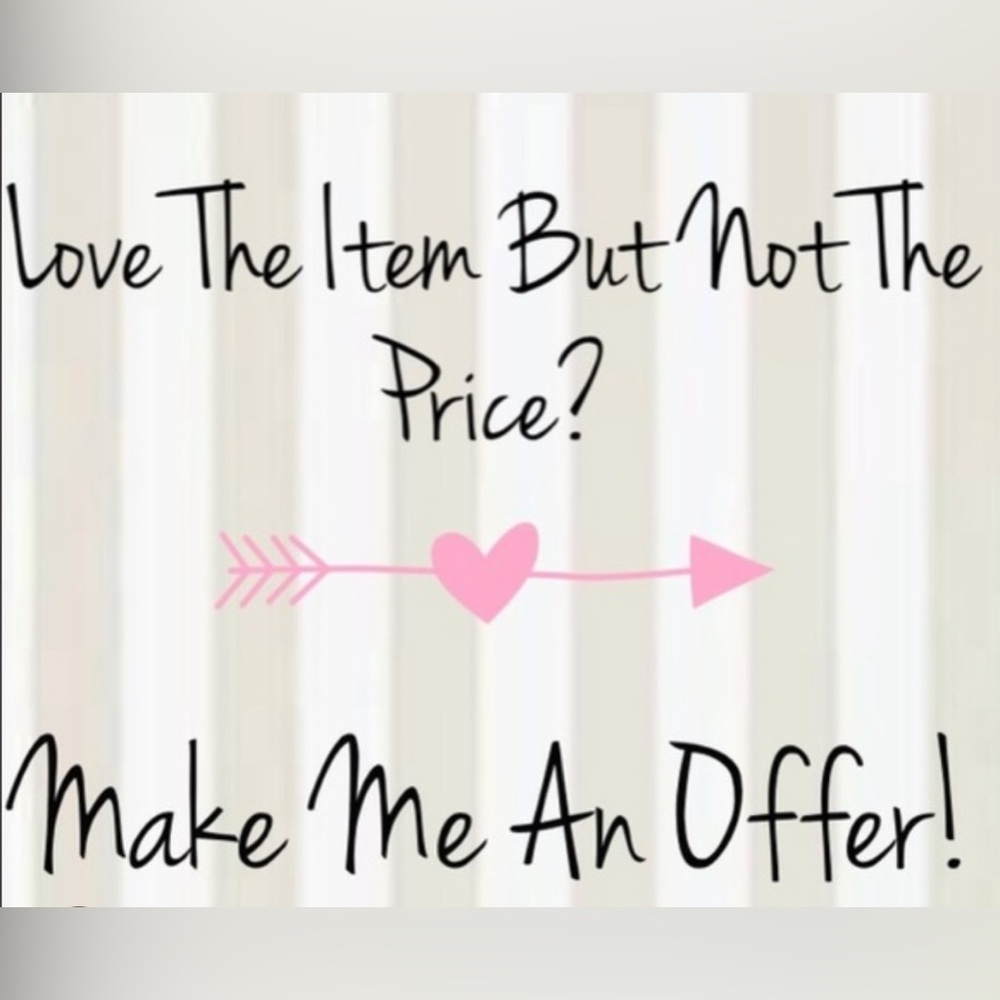 Offers are welcomed!!!